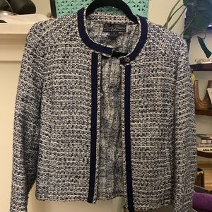 Lucky brand tweed moto jacket